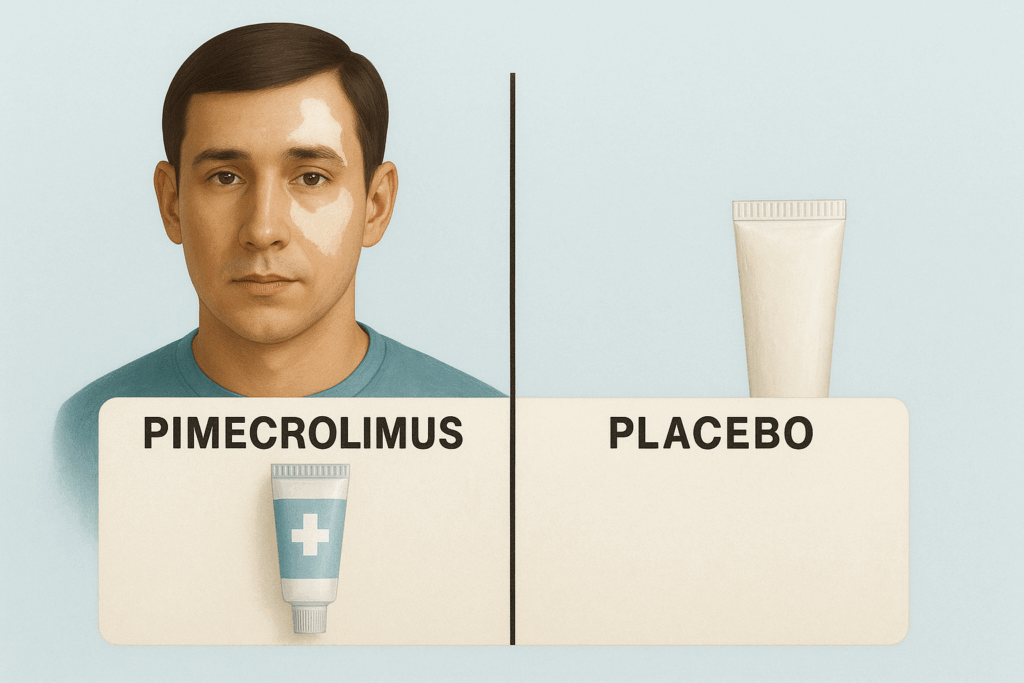 Pimecrolimus 1% vs Placebo for Facial Vitiligo